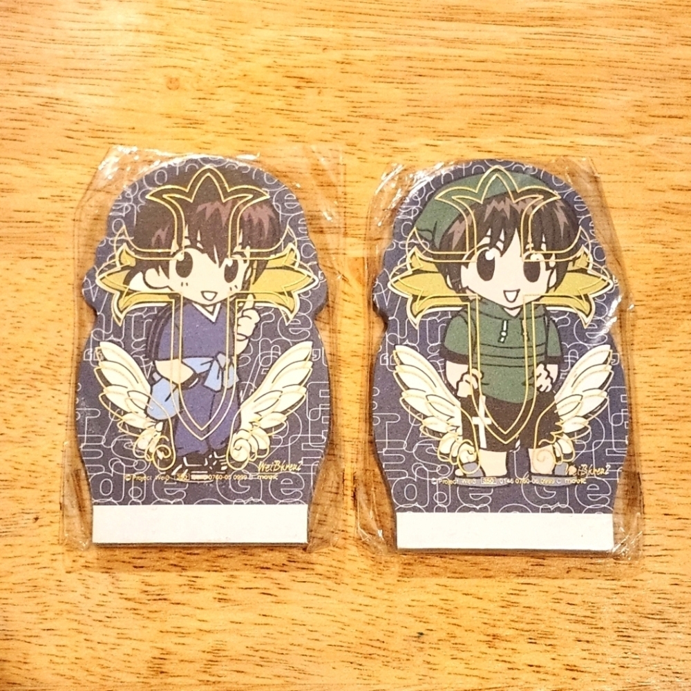 *3 for $30* Weiß Kreuz Anime Character Notepads - Wiess Kruz